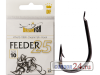 Крючки Dream Fish Feeder 613-BN, уп. 25 шт.